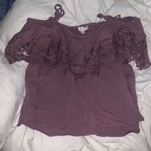 Over the shoulder shirt